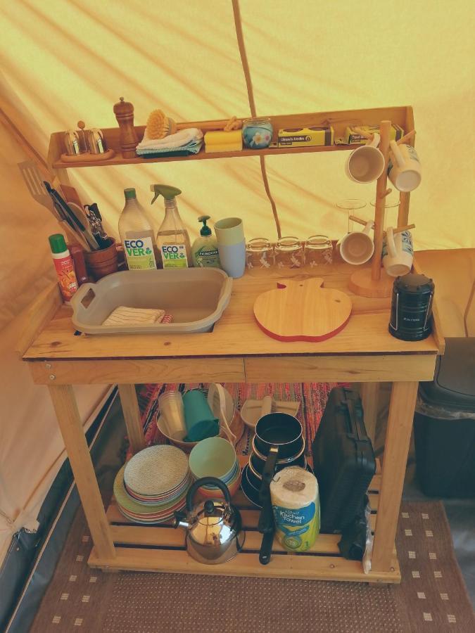 Coed Y Brenin Retreat - Bell Tent Glamping Near Aberaeron Ciliau-Aeron エクステリア 写真